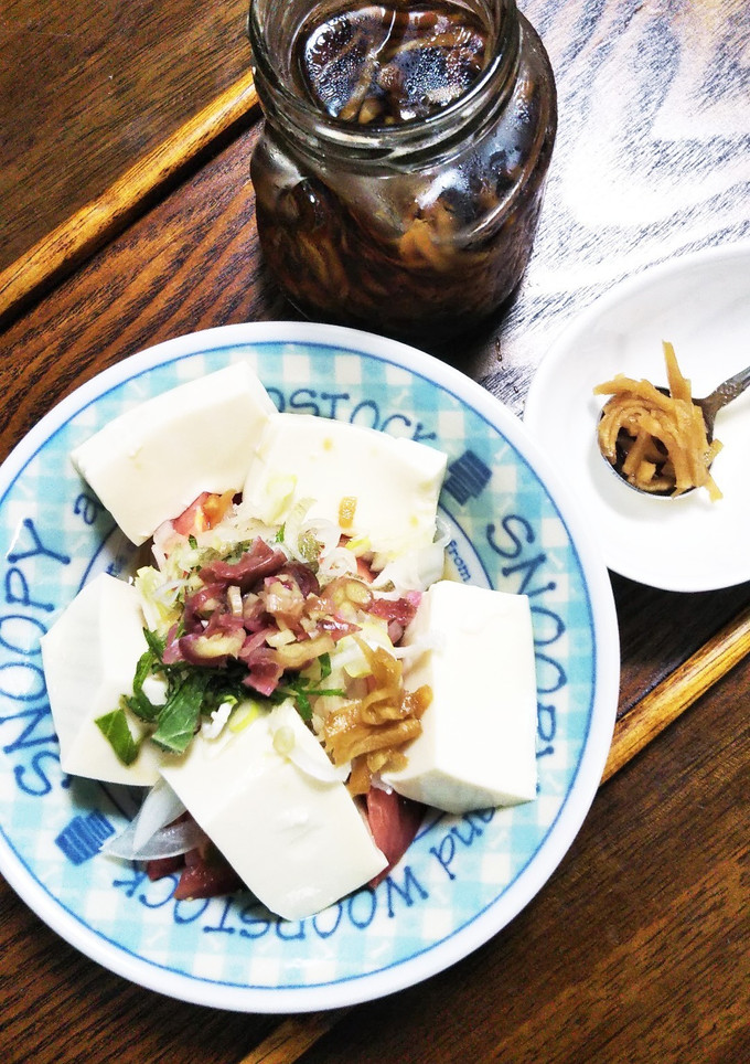 旬の 茗荷 ・大葉 を食べました-レシピのメイン写真