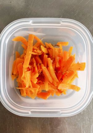 オ78.にんじんのおかか炒め-レシピのメイン写真