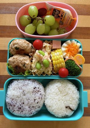 中学生女子お弁当～2022.7.22～-レシピのメイン写真