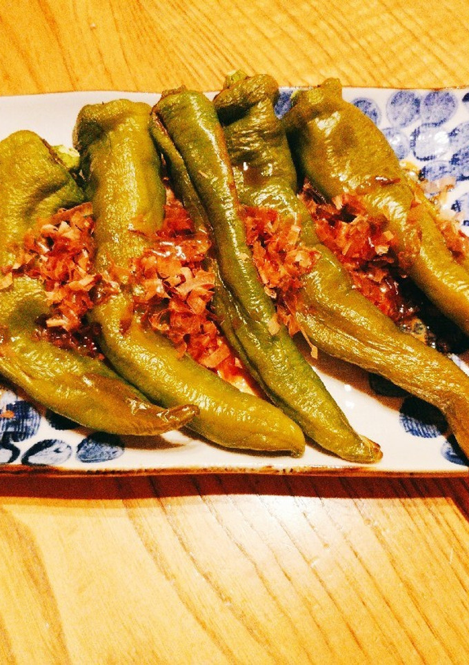 万願寺とうがらしのトースター焼き-レシピのメイン写真