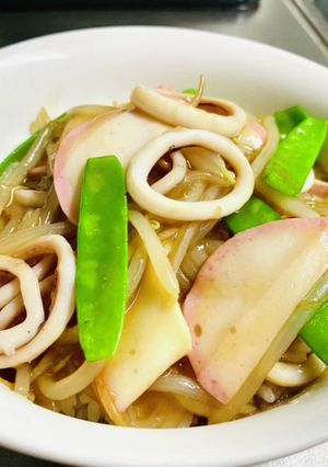 イカかま丼-レシピのメイン写真