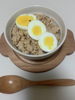 鶏そぼろ丼-レシピのメイン写真