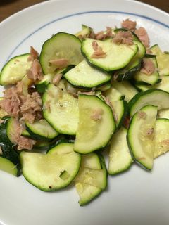 ズッキーニのツナ炒め-レシピのメイン写真