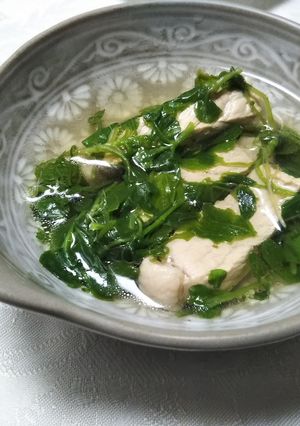 豚肉とクレソンのスープ-レシピのメイン写真