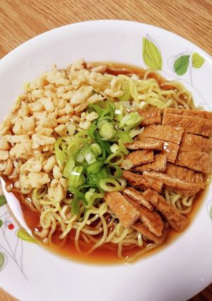 きつねとたぬきの冷やし和風ラーメン-レシピのメイン写真