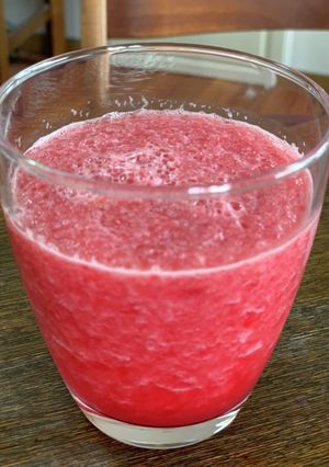 タイのスイカスムージー「テンモーパン」風-レシピのメイン写真