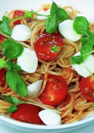 冷たい麺 マルガリータ風冷製パスタ-レシピのメイン写真