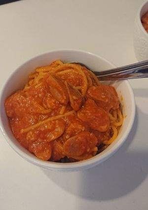 簡単トマトペペロンチーノ-レシピのメイン写真