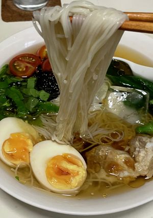 つめたい麺　素麺冷麺-レシピのメイン写真