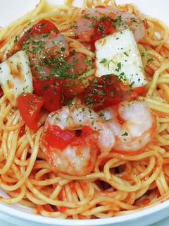冷たい麺 シーフードの冷製パスタ-レシピのメイン写真