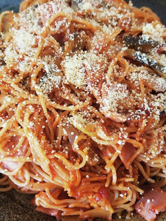 なすとベーコンのトマトソースパスタ-レシピのメイン写真