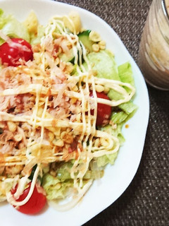 サラダうどん-レシピのメイン写真