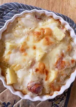 超簡単一人分チーズポテトグラタン-レシピのメイン写真