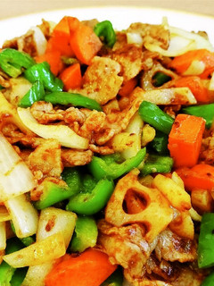 バリボリ肉野菜カレー炒め。-レシピのメイン写真