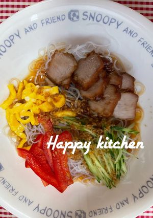 春雨で冷たい麺-レシピのメイン写真
