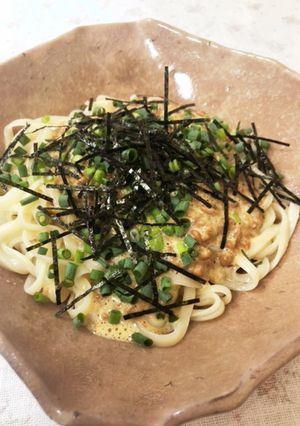 納豆ふわふわおうどん（ご飯にかけても）-レシピのメイン写真