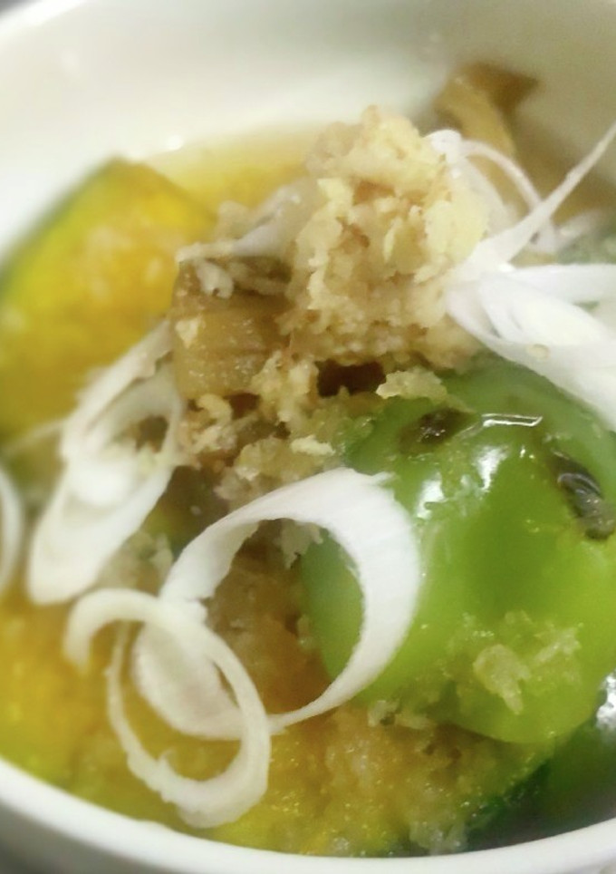 焼き野菜のみぞれびたし-レシピのメイン写真