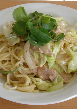 簡単！パパッとツナクリームパスタ-レシピのメイン写真