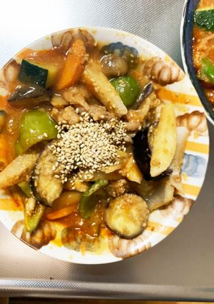 簡単ポークチャップ味豚こま大根青椒肉絲風-レシピのメイン写真