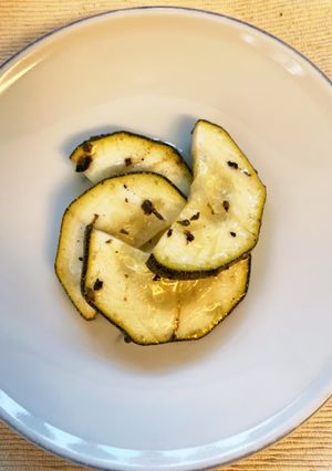 【超減塩】ズッキーニの焼きピクルス-レシピのメイン写真