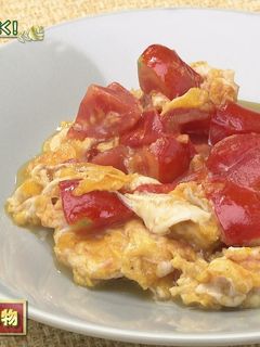 ミニトマトと卵の炒め物-レシピのメイン写真