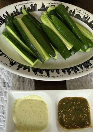 旬の夏野菜きゅうりディップ#居酒屋-レシピのメイン写真