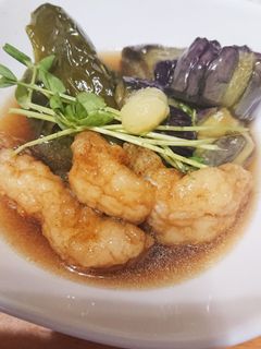 夏☆ハモと茄子の揚げびたし。-レシピのメイン写真