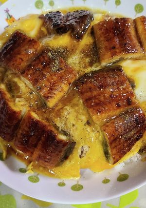 ウナ卵丼-レシピのメイン写真