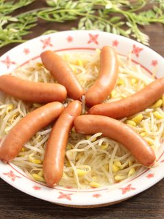レンジで簡単!もやしの白だし煮-レシピのメイン写真