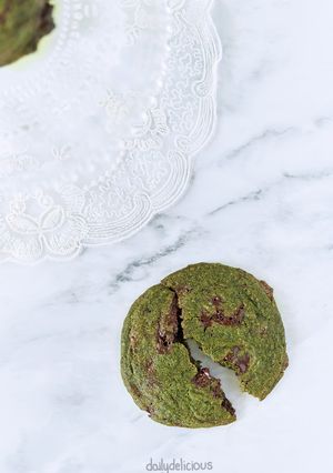 抹茶チョコレートチャンククッキー-レシピのメイン写真