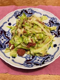 コンビーフとキャベツの炒め物-レシピのメイン写真