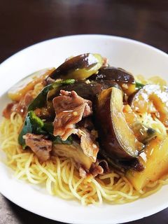 麻婆茄子焼きそば-レシピのメイン写真