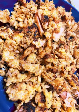 焦がしバターにんにく醤油マヨチャーハン-レシピのメイン写真