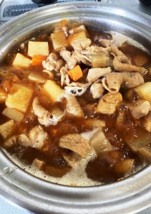 煮る！ひたすら煮る！モツ煮！-レシピのメイン写真