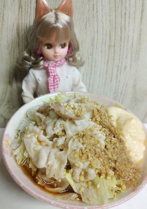 リカちゃん♡レタスのごまマヨそうめん*゜-レシピのメイン写真