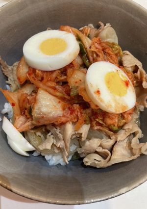 キムチ豚丼の具-レシピのメイン写真
