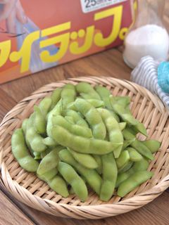 レンジで簡単!旨味が凝縮おつまみ枝豆-レシピのメイン写真