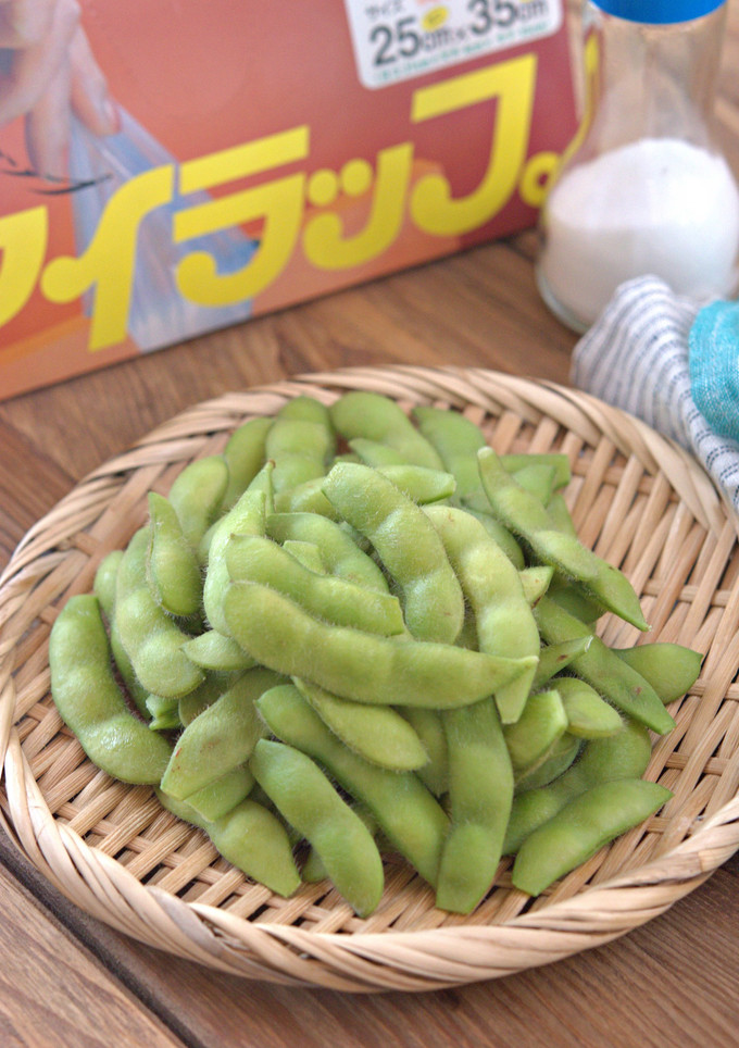 レンジで簡単！旨味が凝縮おつまみ枝豆-レシピのメイン写真