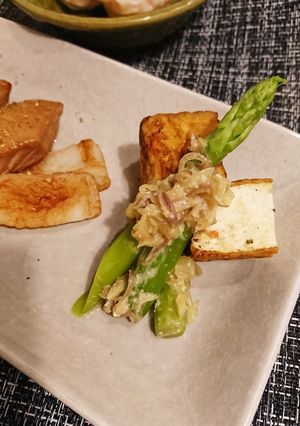 厚揚げミョウガぬか漬け薬味のせ-レシピのメイン写真