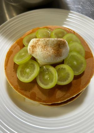 ゴールデンなとーちゃんの特製パンケーキ-レシピのメイン写真
