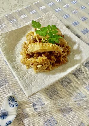 鶏肉の炊き込みご飯-レシピのメイン写真