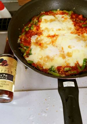 ヨウサマの減塩イタリアマンマの目玉焼き-レシピのメイン写真