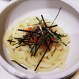 子ども向けイクラのクリームうどん