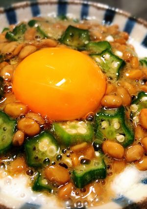 オクラ納豆やっこ-レシピのメイン写真