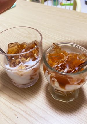 無糖紅茶ゼリー　お子さんにも◎-レシピのメイン写真