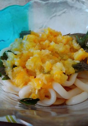 氷柑橘のぶっかけ麺-レシピのメイン写真