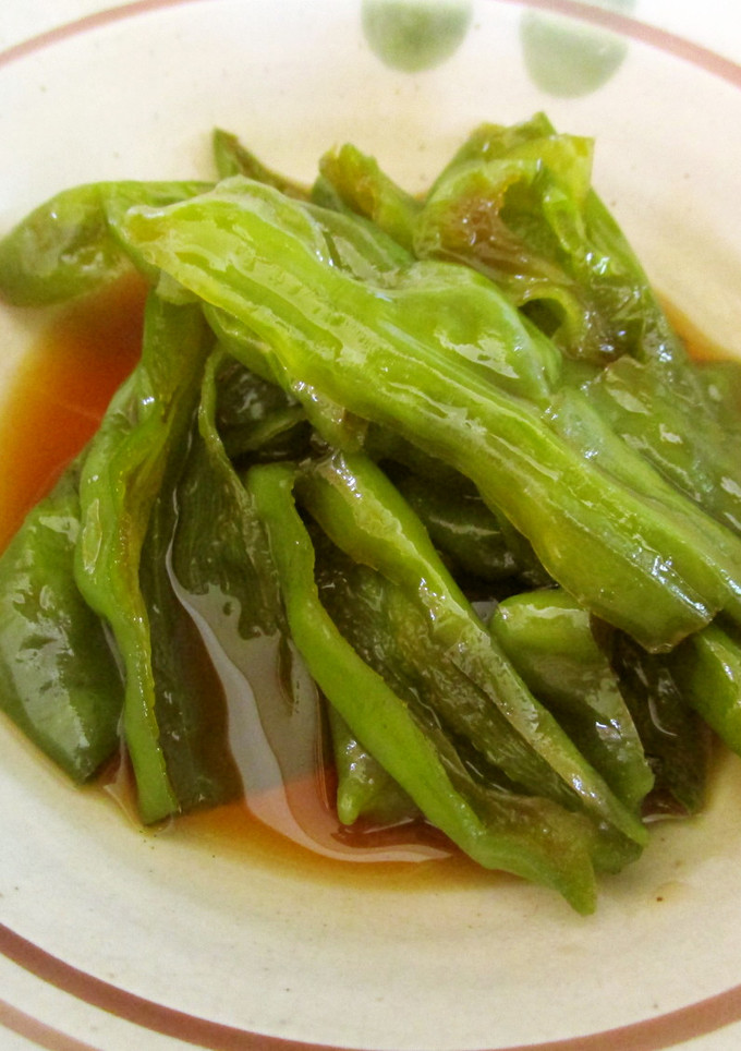 即発汗！美味しい甘辛さ　ししとうの佃煮-レシピのメイン写真