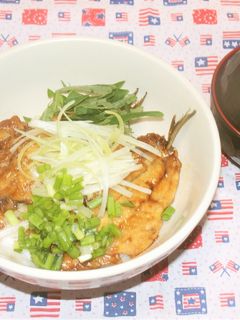 いわしのかば焼き丼-レシピのメイン写真