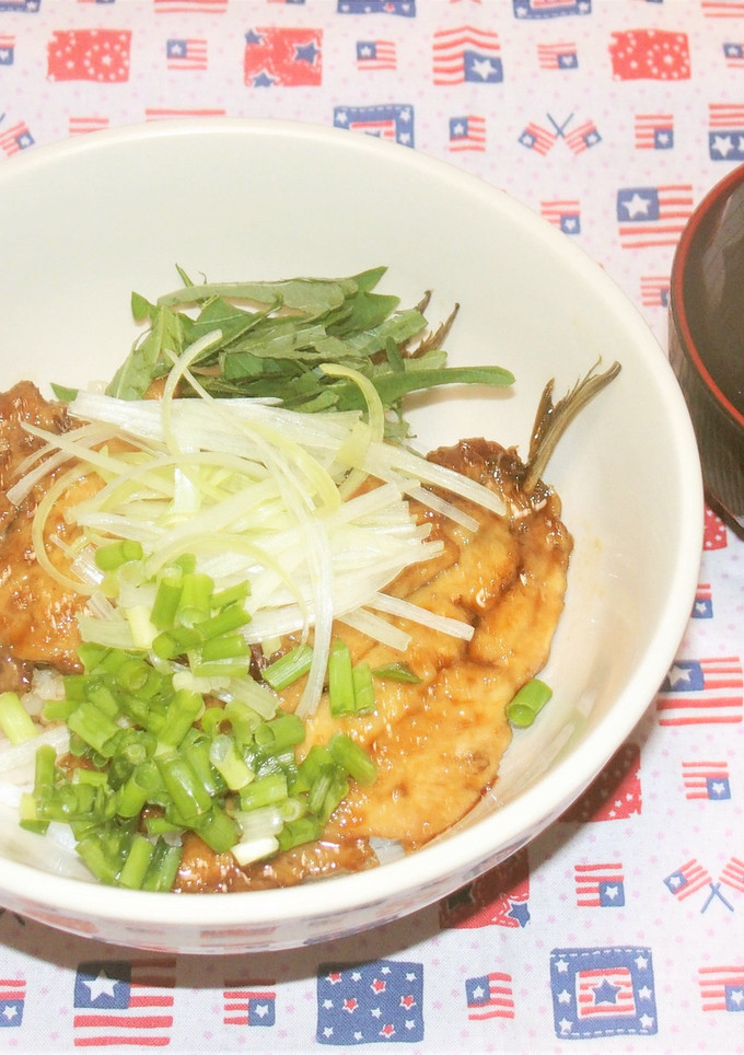 いわしのかば焼き丼-レシピのメイン写真