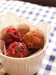 砂糖なしのチョコスイーツ☆ブリスボール-レシピのメイン写真